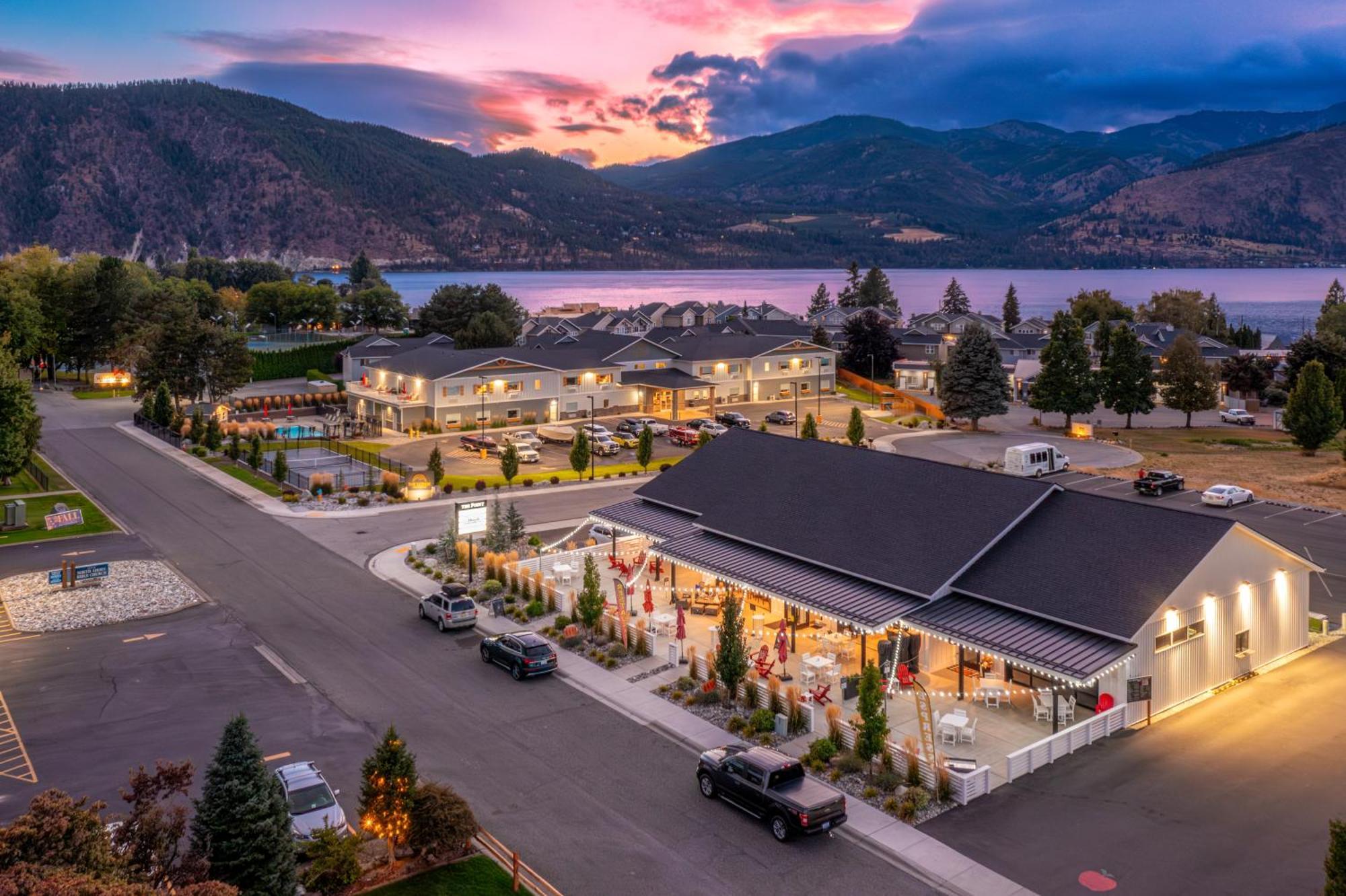 The Lodge Lake Chelan Manson Exterior foto